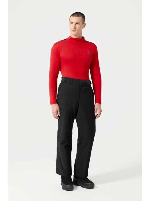 Descente Smooth Pants Black - vooraanzicht Descente Smooth Pants Black - vooraanzicht
