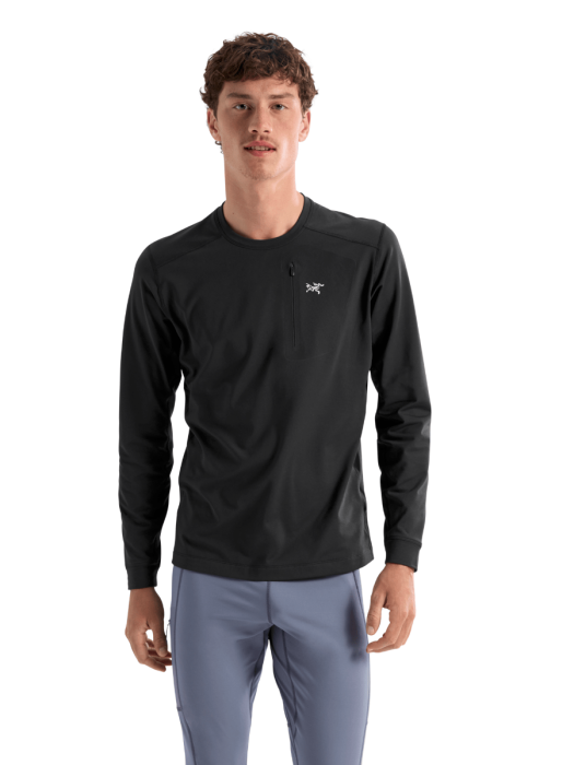 Arc'Teryx Rho LT Zip Neck Men's Black Arc'Teryx Rho LT Zip Neck Men's Black