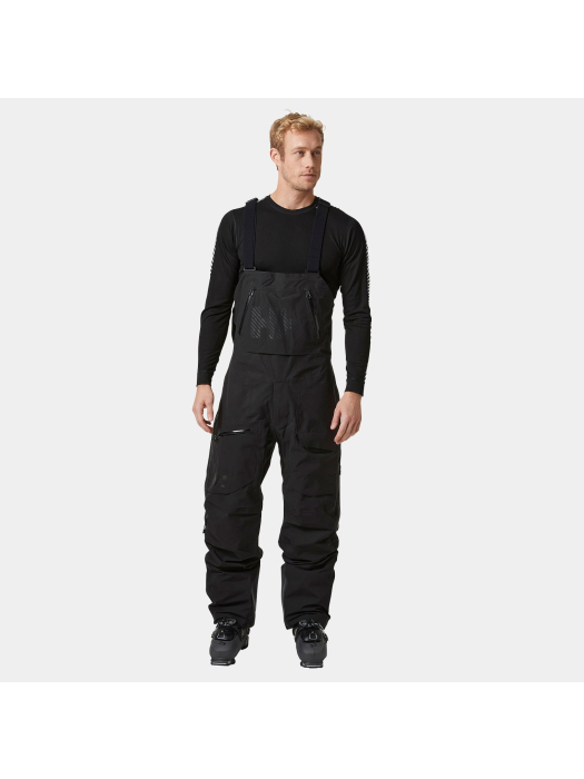 Helly Hansen Men Ridge Infinity Bib Shell Pant Black Helly Hansen Men Ridge Infinity Bib Shell Pant Black